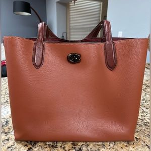 Coach willow tote, laptop bag